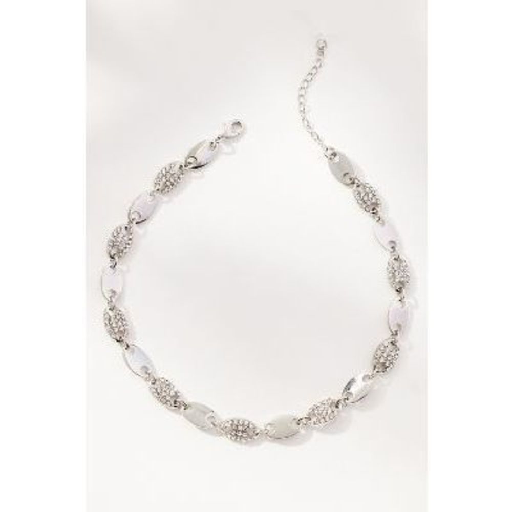 Anthropologie Pop Tab Crystal Necklace 96024369